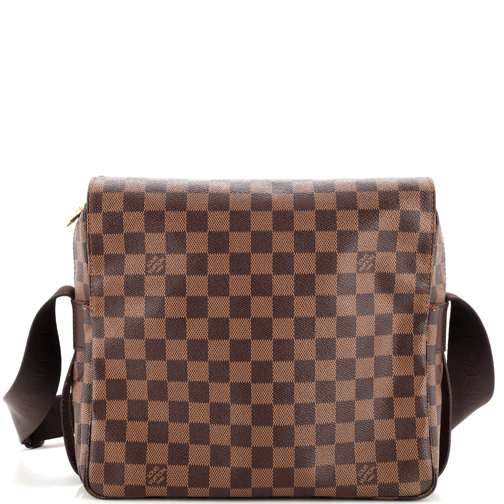 Louis Vuitton Damier Ebene Canvas Naviglio Messenger Bag Louis Vuitton