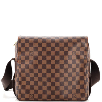 Louis Vuitton Brown Damier Ebene Canvas Naviglio Messenger Bag For