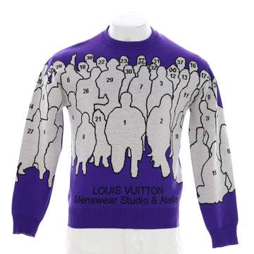 Louis Vuitton Men's Studio Crewneck Sweater Wool