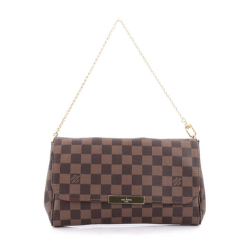 Louis Vuitton Favorite Handbag Damier MM Brown 2167701