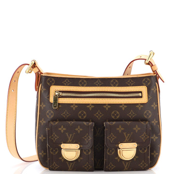 Louis Vuitton Hudson Handbag Monogram Canvas GM