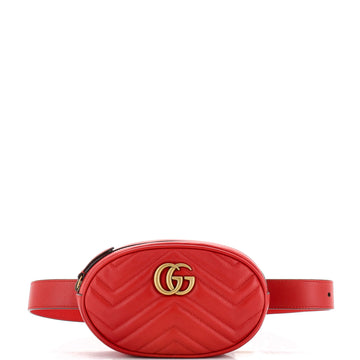 Gucci GG Marmont Belt Bag Matelasse Leather