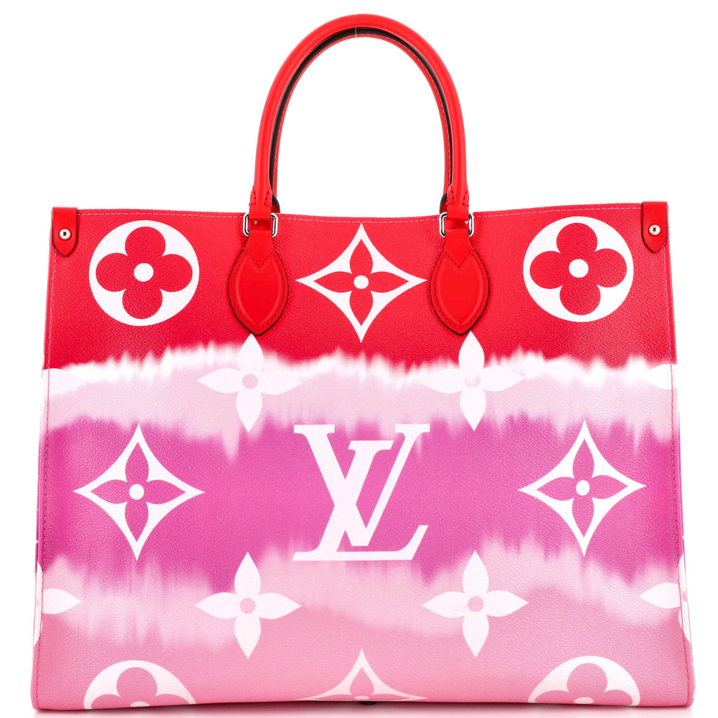 Louis Vuitton LV Escale Onthego GM Red Tote Bags Limited Edition Purse  Handbags : : शूज़ और हैंडबैग्स
