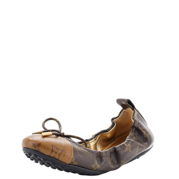 Louis Vuitton Women's Flirty Ballerina Flats Reverse Monogram Canvas