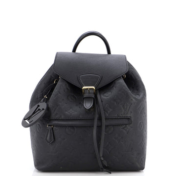 Louis Vuitton Montsouris Backpack NM Monogram Empreinte Leather PM