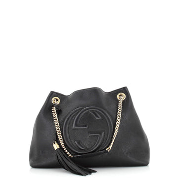 Gucci Soho Chain Strap Shoulder Bag Leather Medium