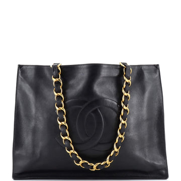 Chanel Vintage CC Chain Tote Lambskin XL