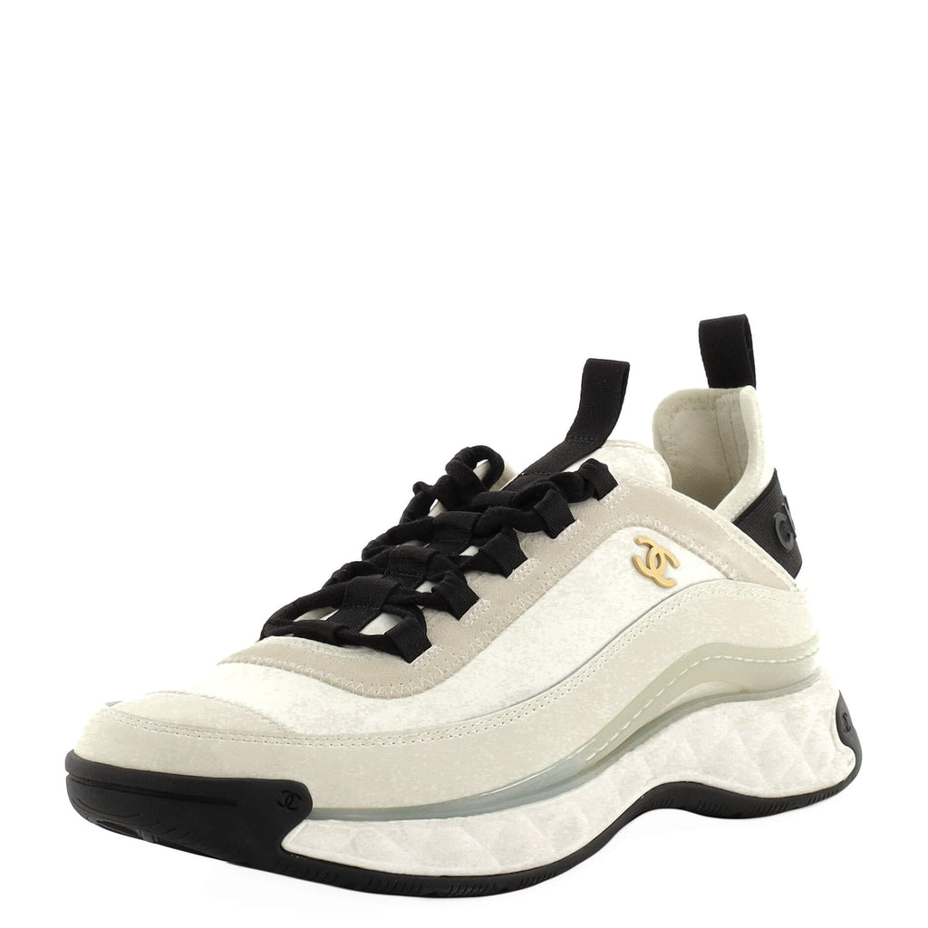 Chanel Womens Low-top Sneakers 2022-23FW, White, Fr36.5