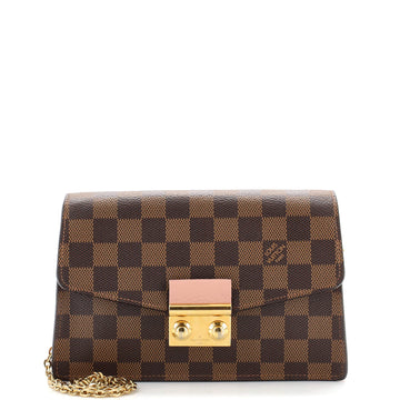 Louis Vuitton Croisette Chain Wallet NM Damier