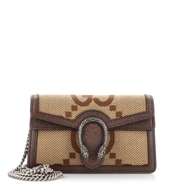 Gucci Dionysus Bag Jumbo GG Canvas Super Mini