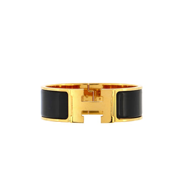 Hermes Clic H Bracelet Enamel Wide