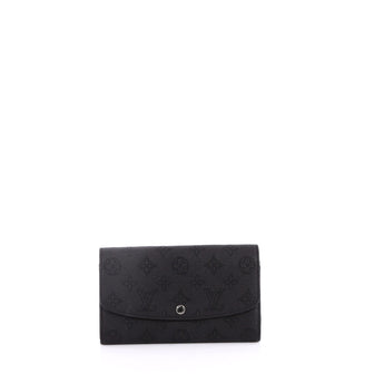 Louis Vuitton Iris Wallet NM Mahina Leather Black 2169302