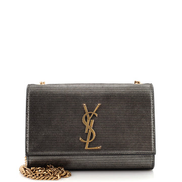 Saint Laurent Classic Monogram Crossbody Bag Grainy Leather Small