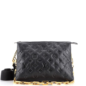 Louis Vuitton Coussin Bag Monogram Embossed Lambskin PM