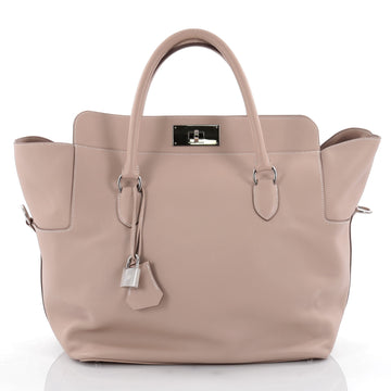 Hermes Toolbox Handbag Swift 33 Gray 2169702