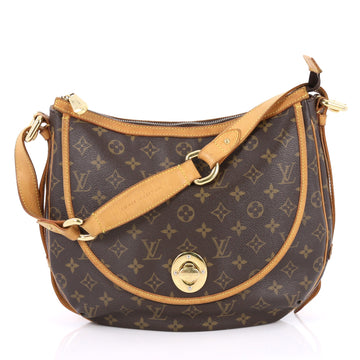 Louis Vuitton Tulum Handbag Monogram Canvas GM Brown 2170101