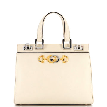 Gucci Zumi Top Handle Bag Leather Small