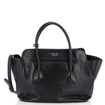 Prada Cuir Convertible Shopping Tote Soft Calf Large