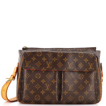 Louis Vuitton Viva Cite Handbag Monogram Canvas GM