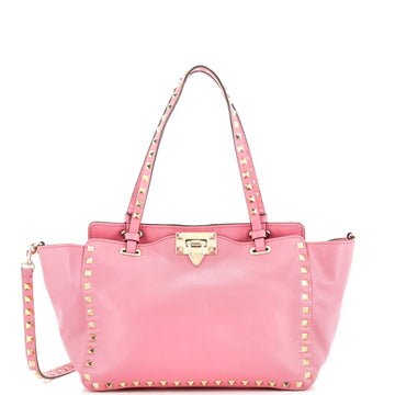 Valentino Garavani Rockstud Tote Soft Leather Small