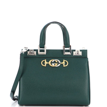 Gucci Zumi Top Handle Bag Leather Small