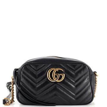 Gucci GG Marmont Shoulder Bag Matelasse Leather Small