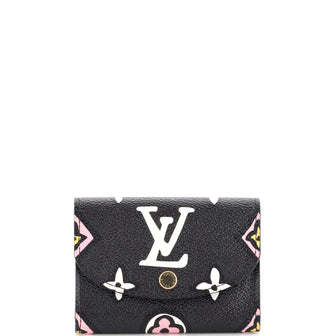 Louis Vuitton Rosalie Coin Purse Wild at Heart Monogram Giant