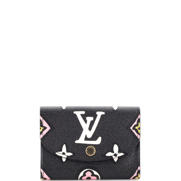 Louis Vuitton Rosalie Coin Purse Wild at Heart Monogram Giant
