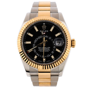 Rolex Sky-Dweller Oyster Perpetual Chronometer Automatic Watch Stainless Steel and Yellow Gold 42