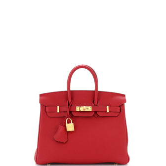 HERMES BIRKIN 25 TOGO RUGE