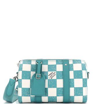 Louis Vuitton City Keepall Bag Limited Edition Marque Deposee Damier Giant