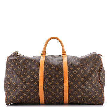 Louis Vuitton Keepall Bag Monogram Canvas 55