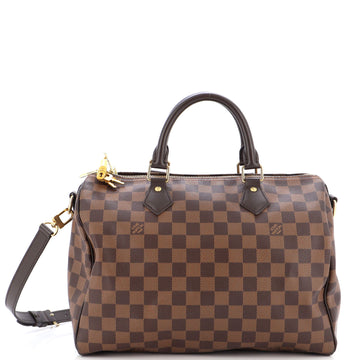 Louis Vuitton Speedy Bandouliere Bag Damier 30