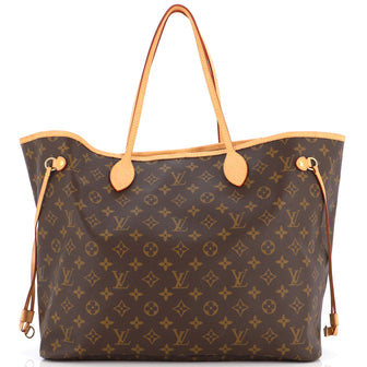 Louis Vuitton Neverfull NM Tote Monogram Canvas GM