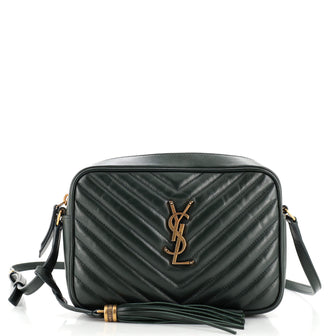 Saint Laurent Lou Camera Bag Matelasse Chevron Leather Small