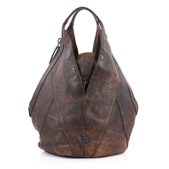 Givenchy Tinhan Hobo Leather Brown 2172301