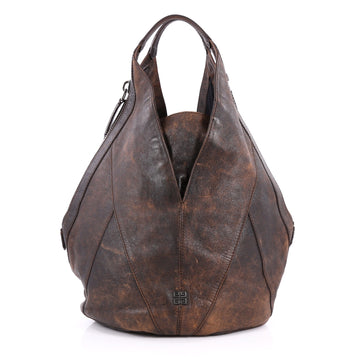 Givenchy Tinhan Hobo Leather Brown 2172301
