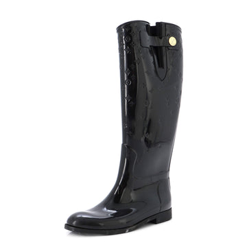 Louis Vuitton Women's Rain Boots Monogram Rubber