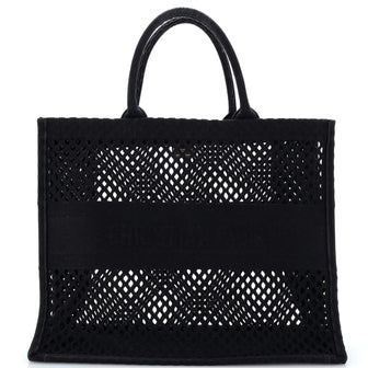 Christian Dior Book Tote Mesh Large