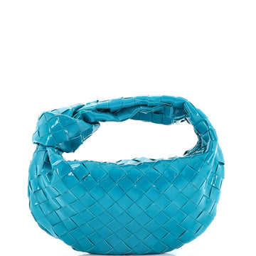 Bottega Veneta BV Jodie Hobo Intrecciato Patent Mini