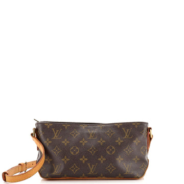 Louis Vuitton Trotteur Handbag Monogram Canvas