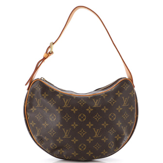 Louis Vuitton Croissant Handbag Monogram Canvas MM