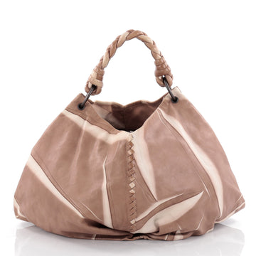 Bottega Veneta Aquilone Fortune Cookie Hobo Tie-Dye Leather Large Neutral 2173702