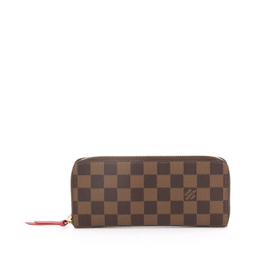 Louis Vuitton Clemence Wallet Damier Brown 2173901