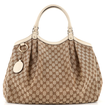 Gucci Sukey Tote GG Canvas Large