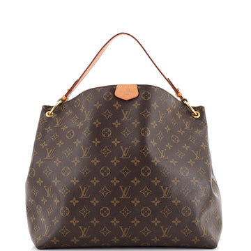 Louis Vuitton Graceful Handbag Monogram Canvas MM