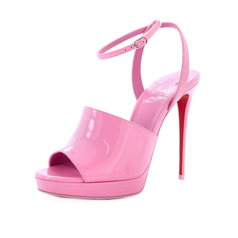 Christian Louboutin Women's Miradona Heeled Sandals Patent 120