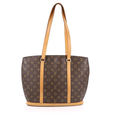 Louis Vuitton Babylone Handbag Monogram Canvas Brown 2174801