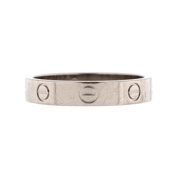 Cartier Love Wedding Band Ring 18K White Gold