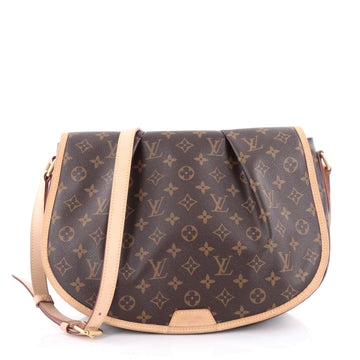 Louis Vuitton Menilmontant Handbag Monogram Canvas MM 2175401